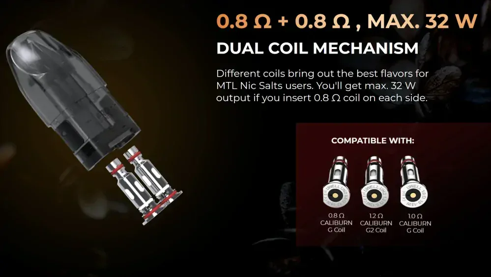 Uwell Caliburn Explorer náhradní POD 2x 2ml