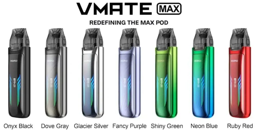 VooPoo VMATE MAX Pod Kit 1200 mAh Fancy Purple 1 ks
