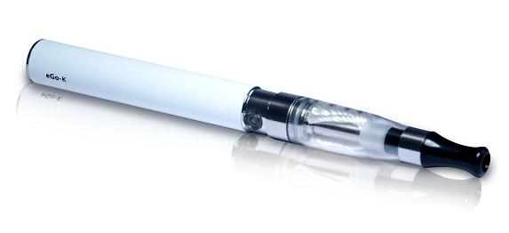 Elektronická cigareta Bílá eGo-K (CE4+) 1100 mAh