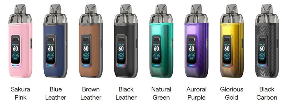 OXVA Vprime Pod Kit 2600 mAh Brown Leather 1 ks