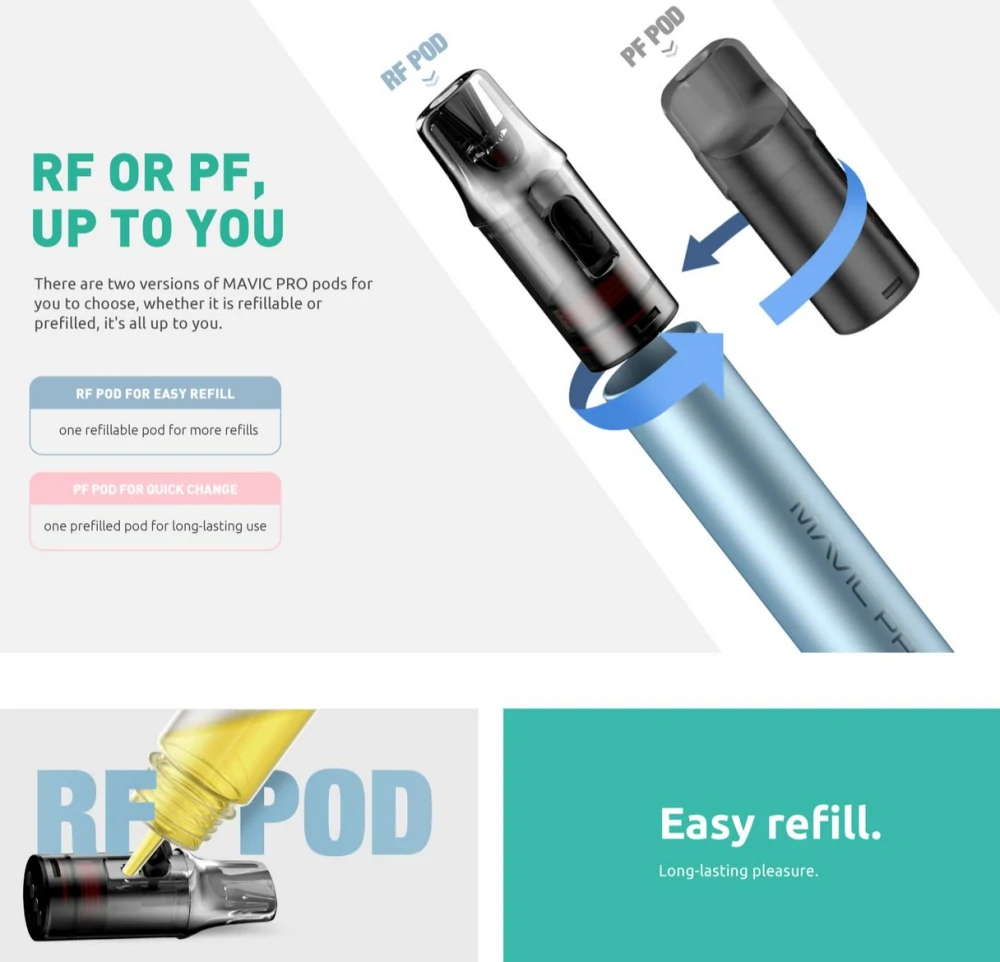 Smoktech MAVIC Pro RF Meshed cartridge 0,8 ohm 2ml