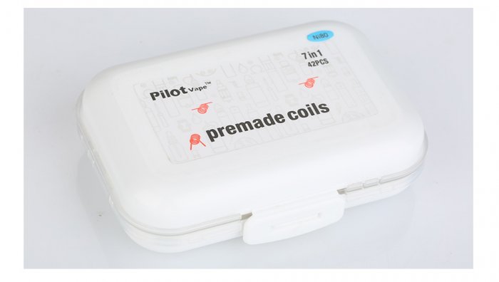 PilotVape Sada předmotaných spirálek 7v1 42ks