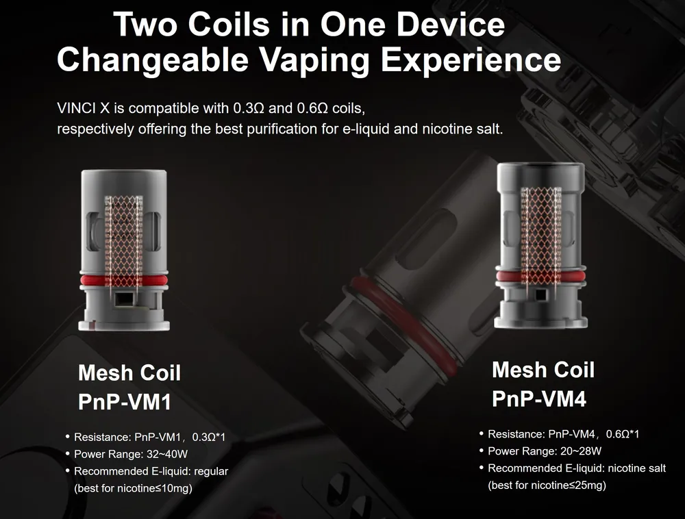 VOOPOO PnP VM1 žhavicí hlava nerez 0,3ohm