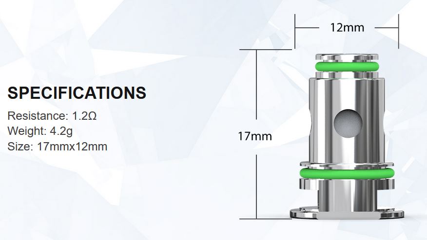 iSmoka Eleaf GTL žhavicí hlava nerez 1,2ohm 1ks