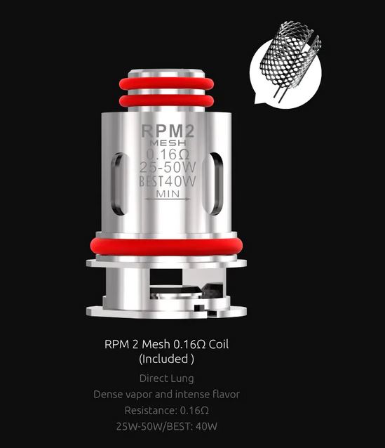 Smoktech RPM 2 Mesh coil Žhavicí hlava 0,16ohm