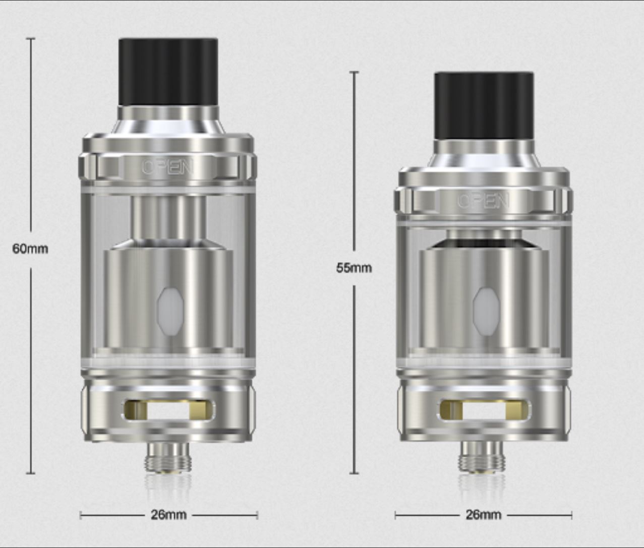 iSmoka-Eleaf Melo 300 clearomizer 6,5ml Silver