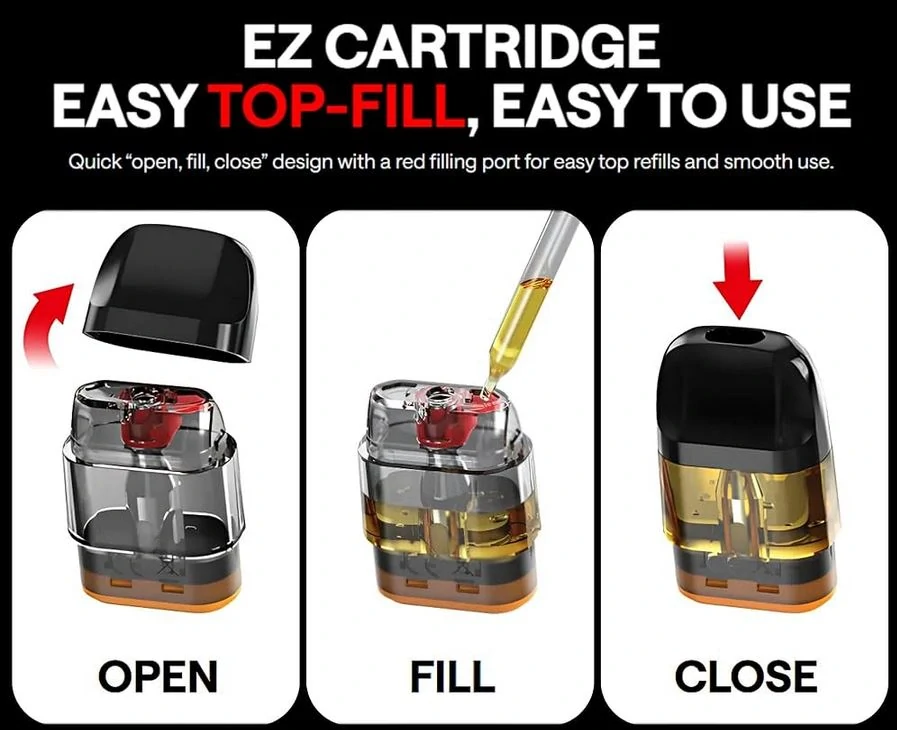 OXVA Xlim EZ Pod Top Fill cartridge 2ml 0,8 ohm