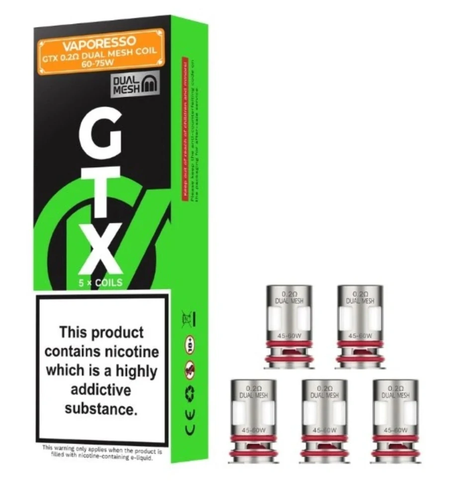 GTX Dual Mesh žhavící hlava 0,2 ohm