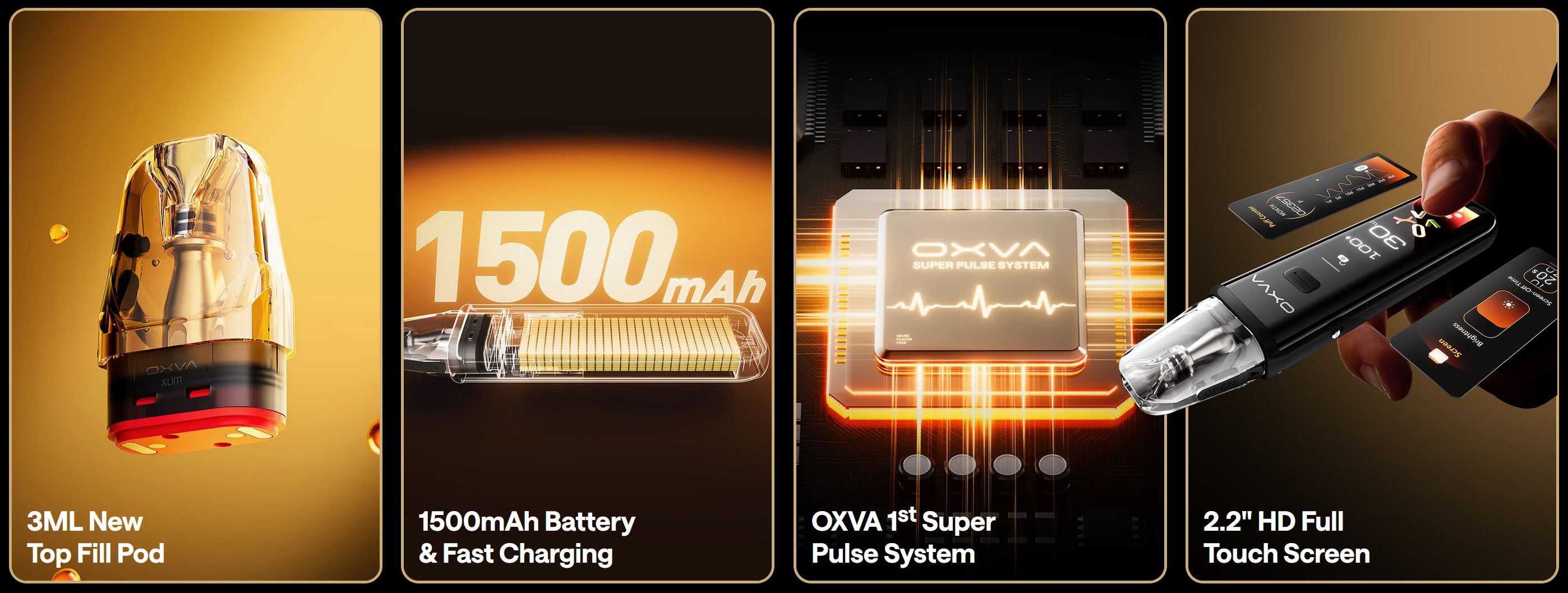 Oxva Xlim 3 Ultra Pod 1500 mAh Ultra Carbon