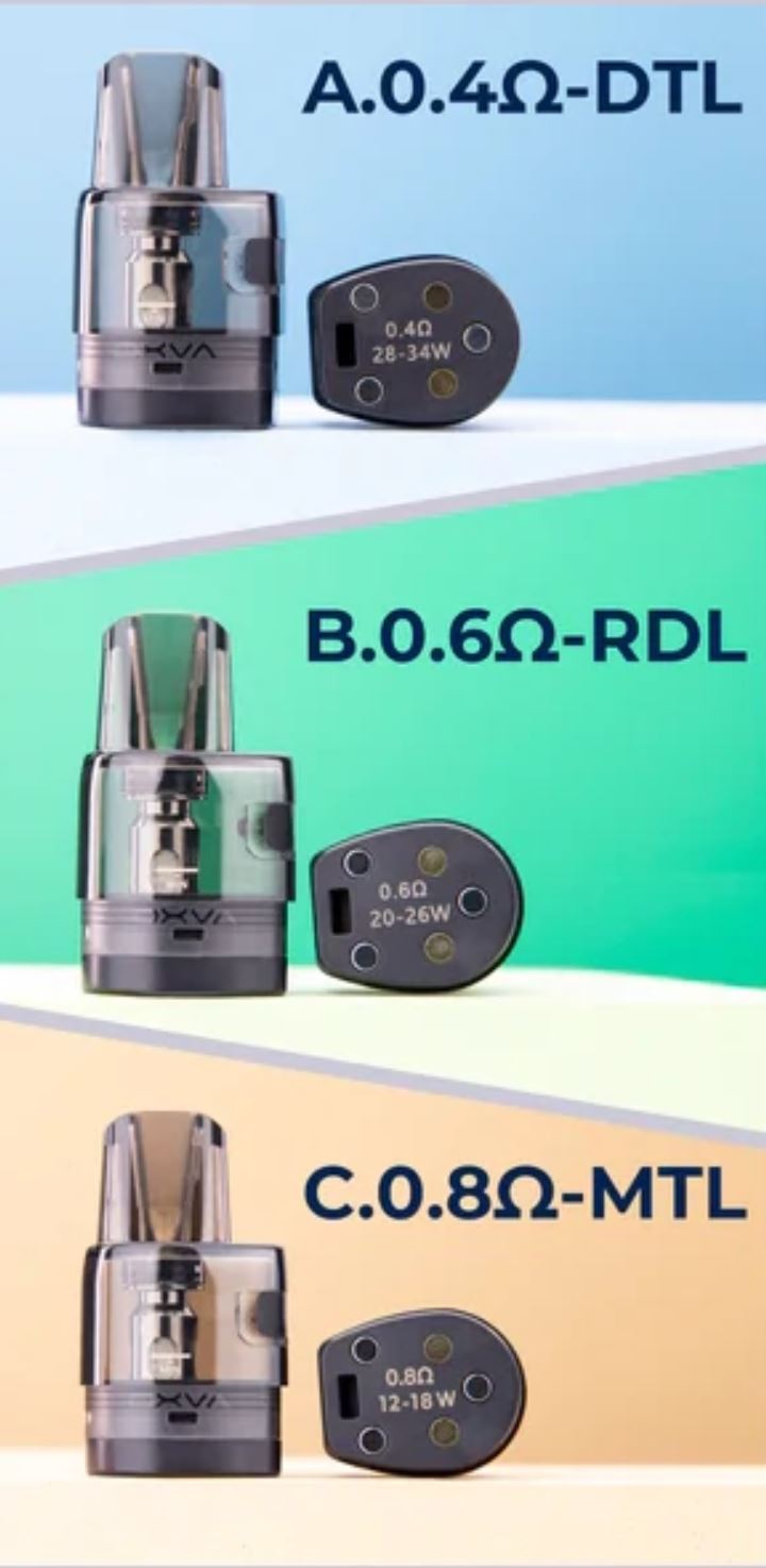 Oxva Oneo cartridge 0,4 ohm 2ml