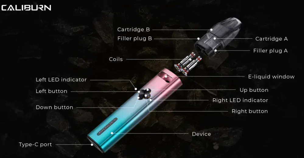 Uwell Caliburn Explorer náhradní POD 2x 2ml