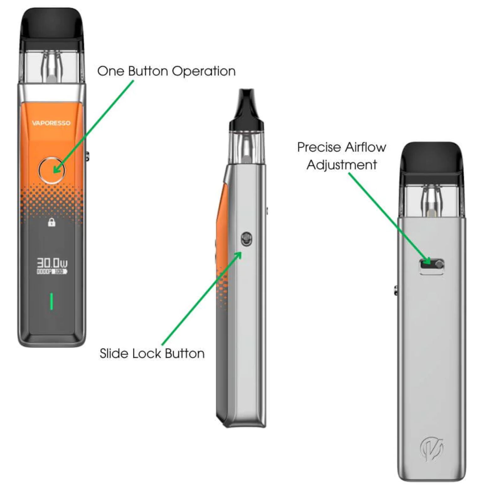 Vaporesso XROS Pro Pod 1200 mAh Stříbrná 1 ks