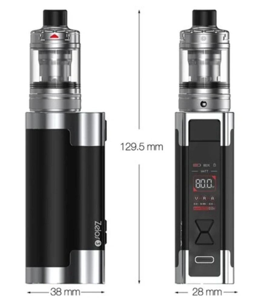 Aspire Zelos 3 80W Kit 3200 mAh Růžová 1 ks