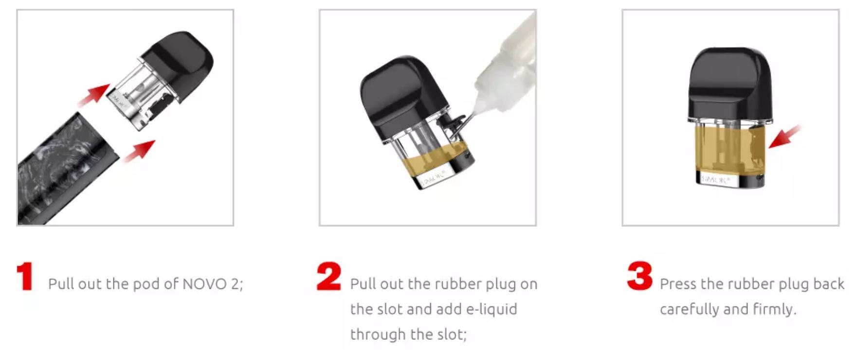 Smoktech NOVO 2 elektronická cigareta 800 mAh 7color Carbon Fiber 1 ks