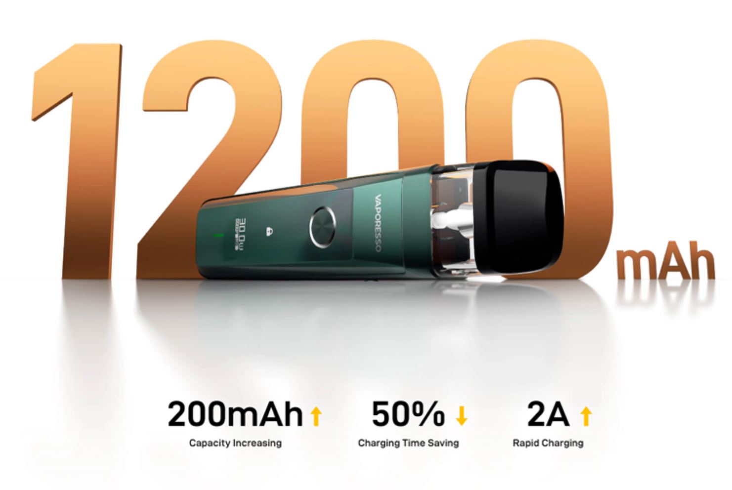 Vaporesso XROS Pro Pod 1200 mAh Stříbrná 1 ks