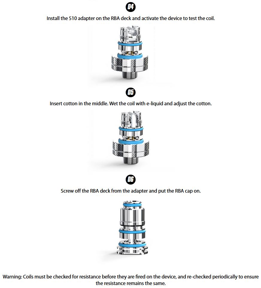 Joyetech atomizer EZ RBA