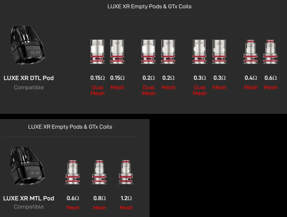 Vaporesso Luxe XR Max 2 POD 3200 mAh Blue 1 ks