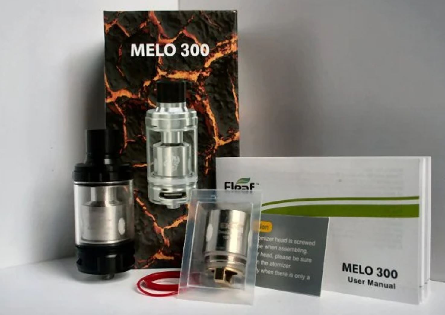 iSmoka-Eleaf Melo 300 clearomizer 6,5ml Silver
