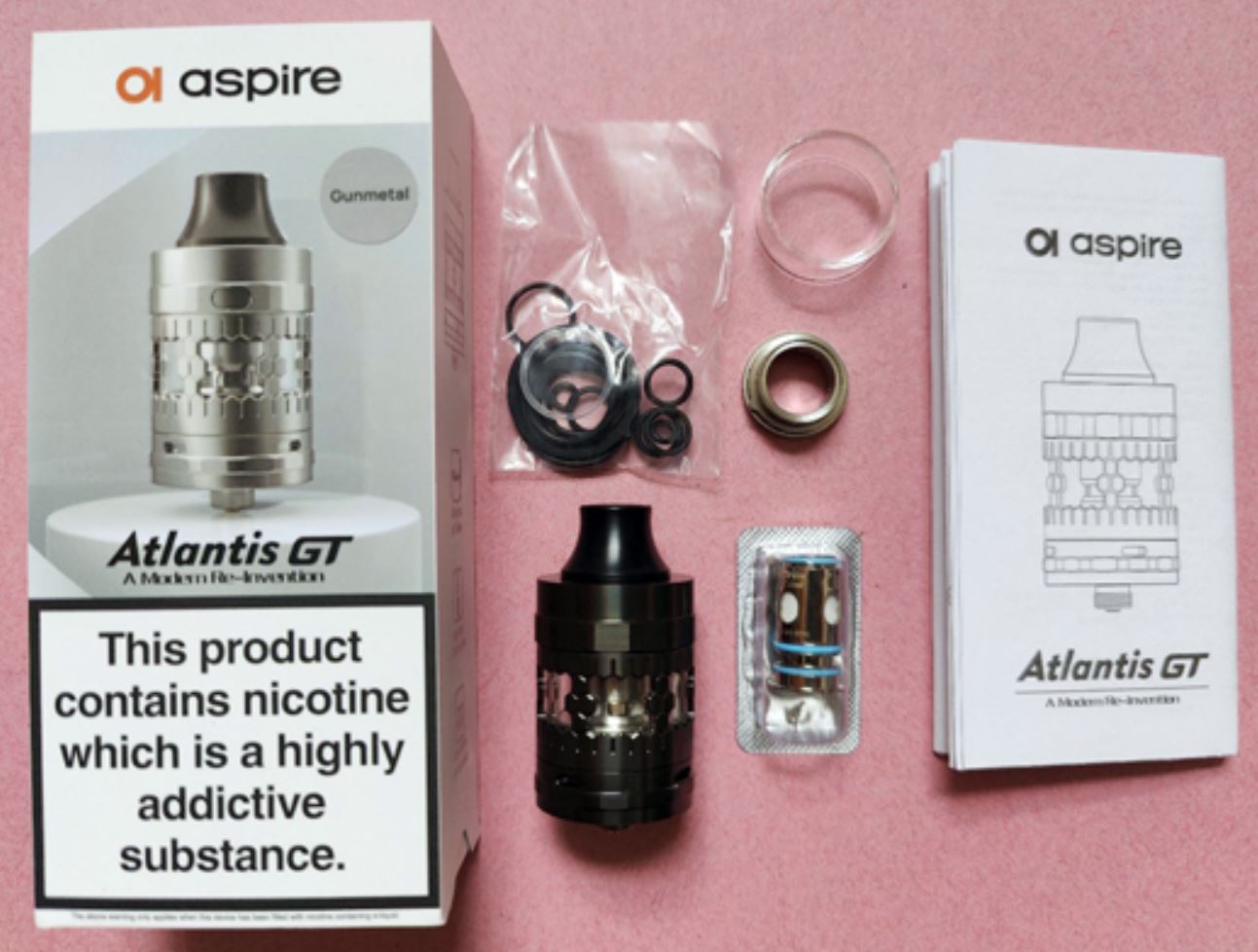 Aspire x Taifun Atlantis GT Black 4ml