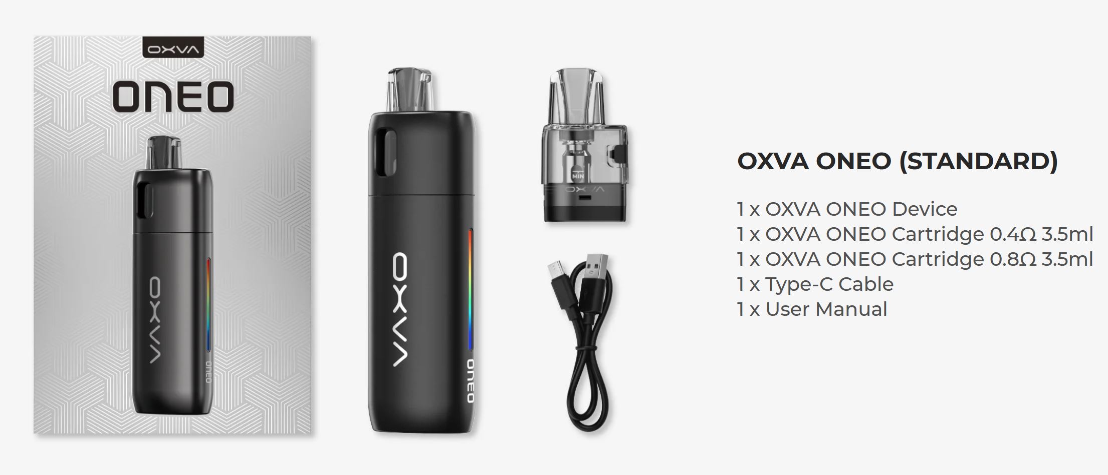 OXVA ONEO Pod 1600 mAh Silky Brown