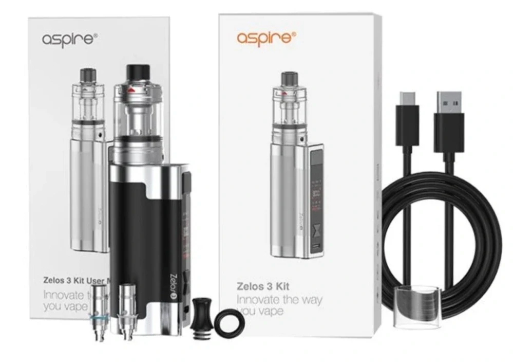 Aspire Zelos 3 80W Kit 3200 mAh Růžová 1 ks